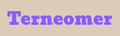 Terneomer